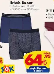 ERKEK BOXER ERKEK BOXER